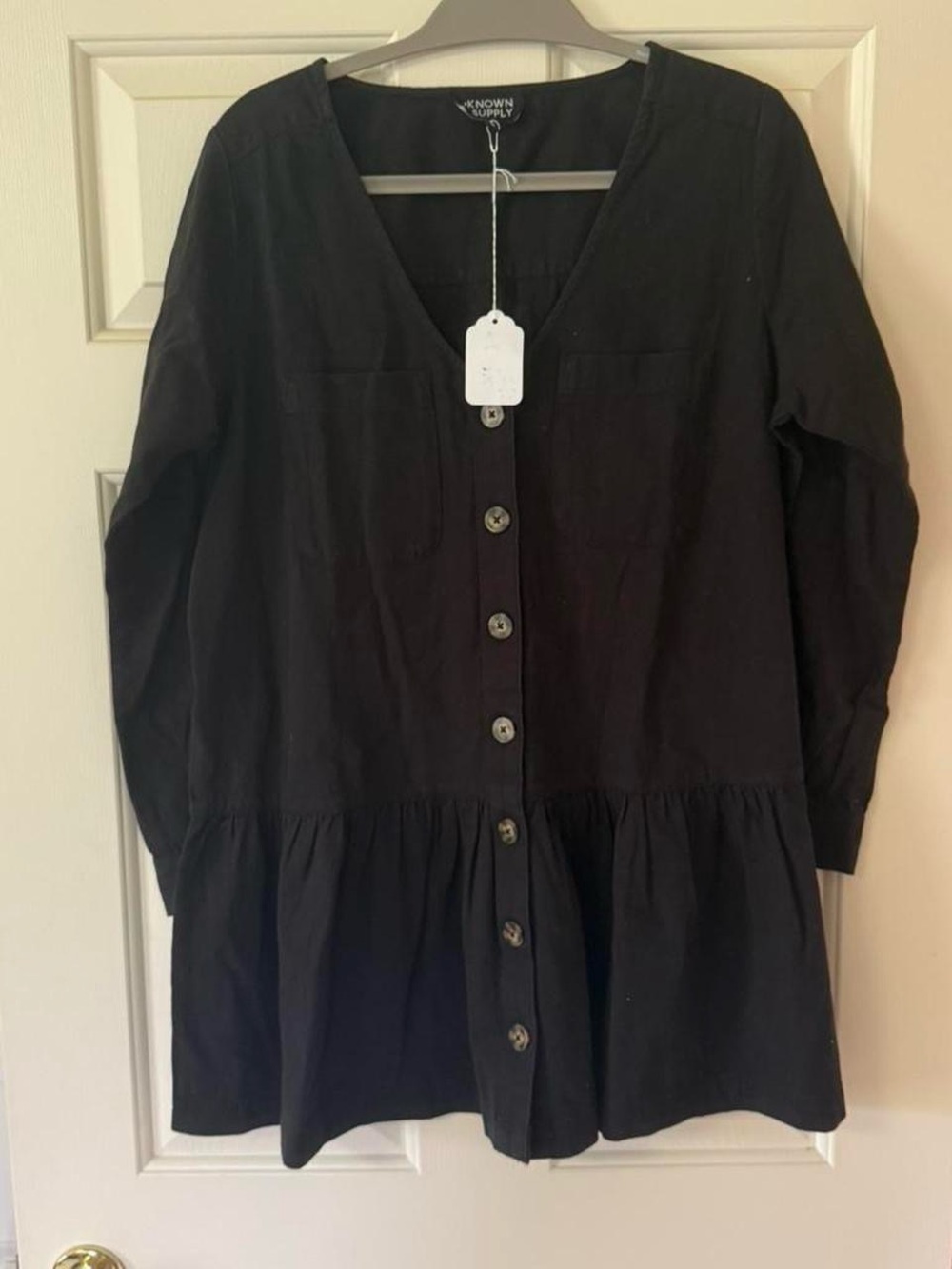 Known supply dress organic cotton small nwt